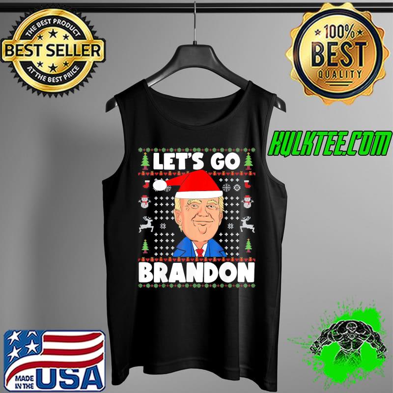 T-Shirt Let’s Go Brandon Santa Trump Ugly Christmas Sweater 2022 Tank Top T-Shirt Let’s Go Brandon Santa Trump Ugly Christmas Sweater 2022 Tank Top