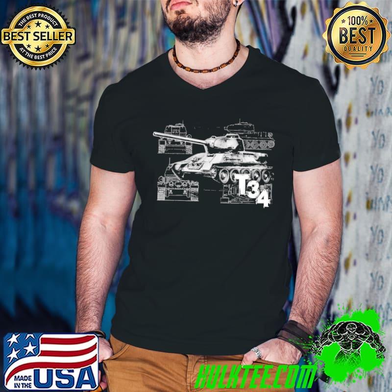 T34 Tank Unisex T-Shirt