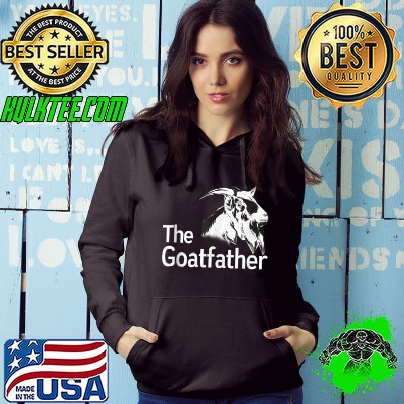 The Goatfather Funny Goat Lover Father Dad Farmer T-shirt