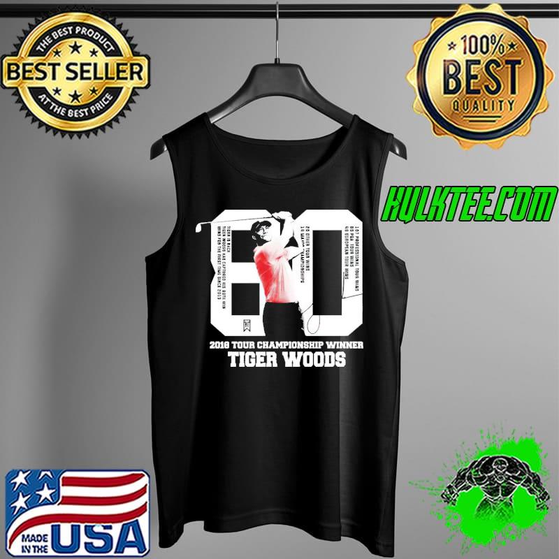 Tiger Woods 2018 Tour Champion Winner Unisex T-Shirt Tank Top Tiger Woods 2018 Tour Champion Winner Unisex T-Shirt Tank Top