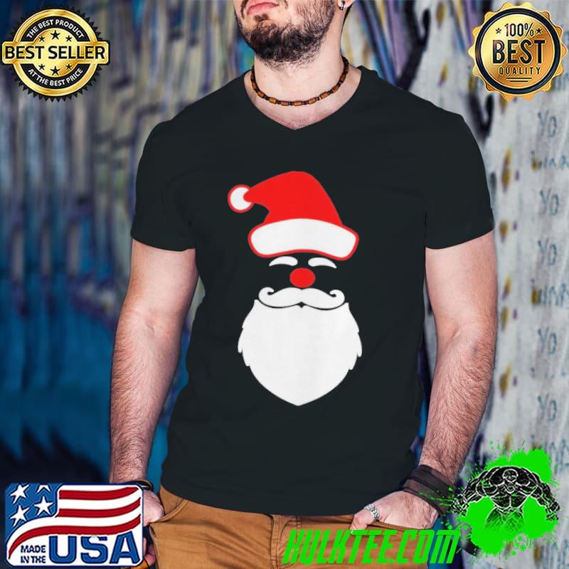 Top Black Cool Santa Black African American Santa Christmas Shirt Guys V Neck Top Black Cool Santa Black African American Santa Christmas Shirt Guys V Neck