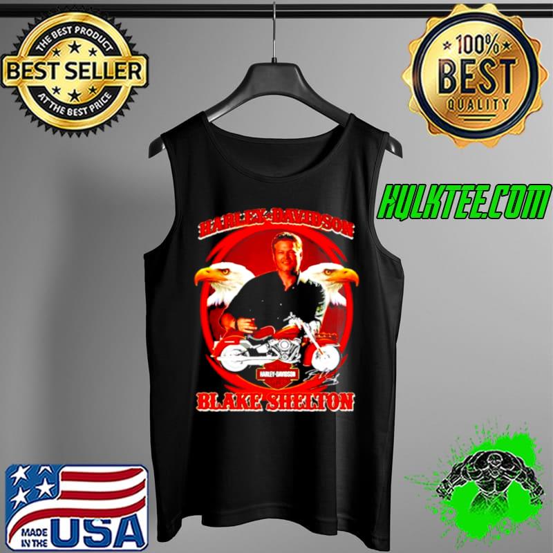 Top Blake Shelton Harley Davidson Tank Top Top Blake Shelton Harley Davidson Tank Top