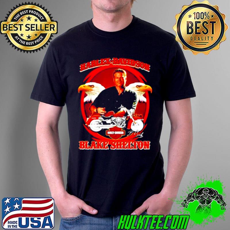 Top Blake Shelton Harley Davidson Unisex Top Blake Shelton Harley Davidson Unisex