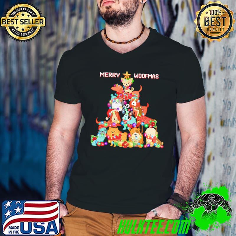 Top Dog Merry Woofmas Christmas Tree Shirt