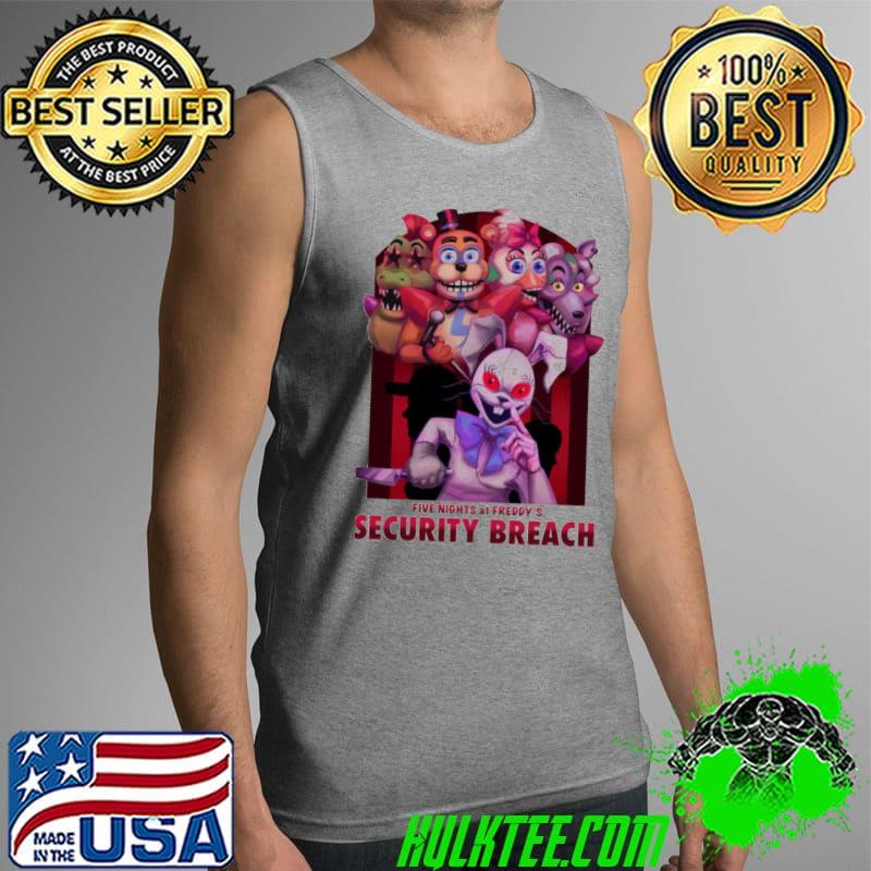 Top Five Nights At Freddy’s Security Breach Survival Game Unisex T-Shirt Tank Top Top Five Nights At Freddy’s Security Breach Survival Game Unisex T-Shirt Tank Top