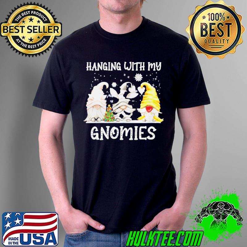 Top Gnome Christmas Hanging With My Gnomies Shirt Unisex Top Gnome Christmas Hanging With My Gnomies Shirt Unisex