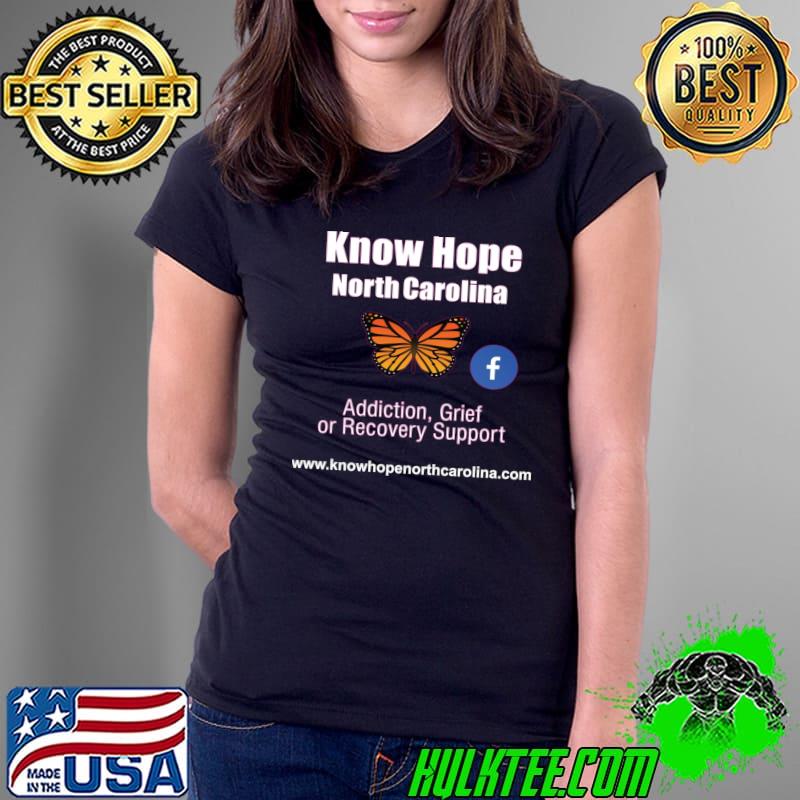 Top Know Hope NC Logo and Banner 1 and 2 T- Ladies Tee Top Know Hope NC Logo and Banner 1 and 2 T- Ladies Tee