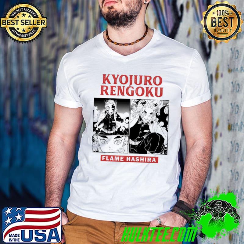 Top Kyojuro Rengoku Flame Hashira Unisex T-Shirt
