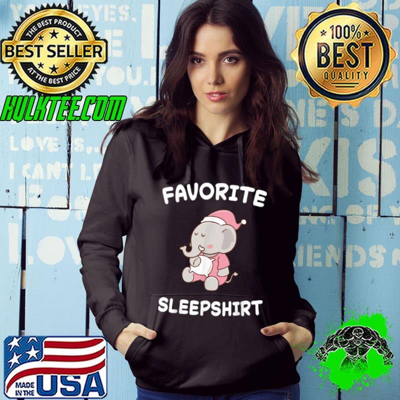 Top Lazy Elephant Elephants Nap Sleeping Sleep Pajamas Pajama T Shirt