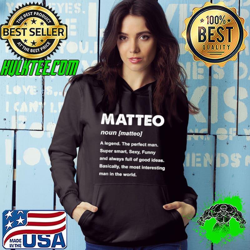 Top Mens Matteo Name T Shirt