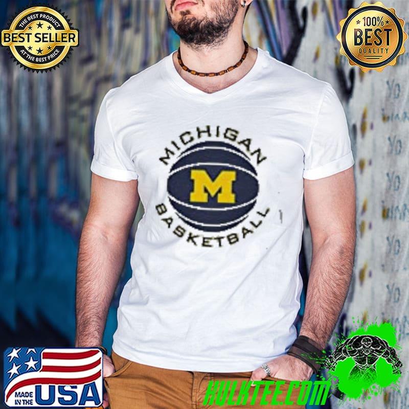 Top Michigan Basketball Logo Shirt