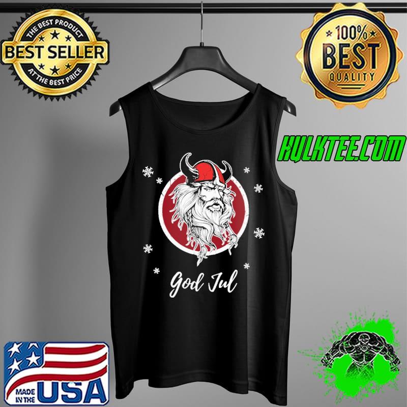 Top Norwegian viking god jul Tank Top Top Norwegian viking god jul Tank Top
