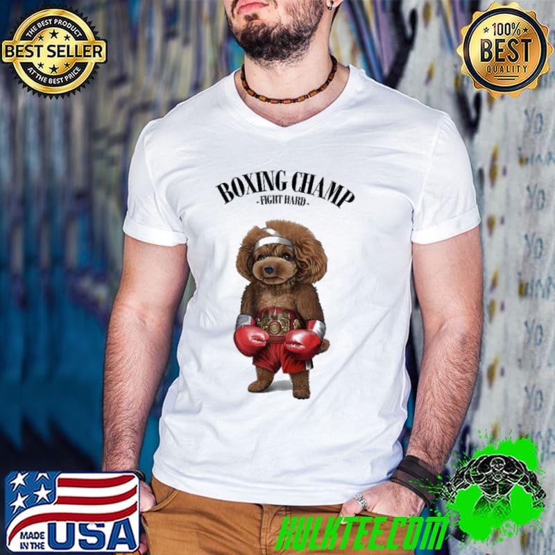 Top oodle Dog as Boxing Champion Shirt