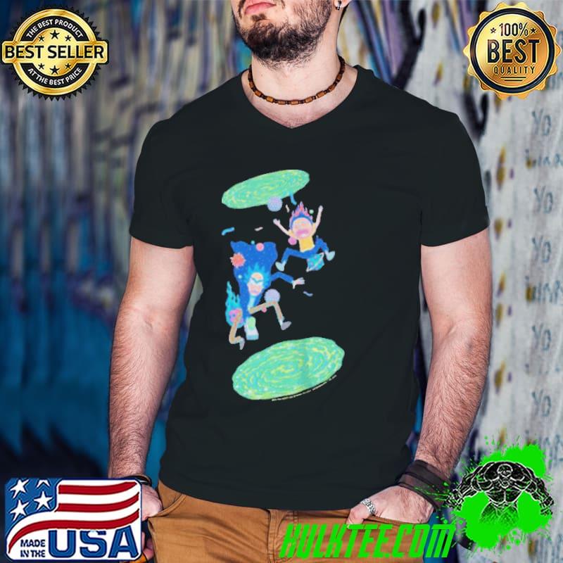 Top Rick and morty portal jump shirt