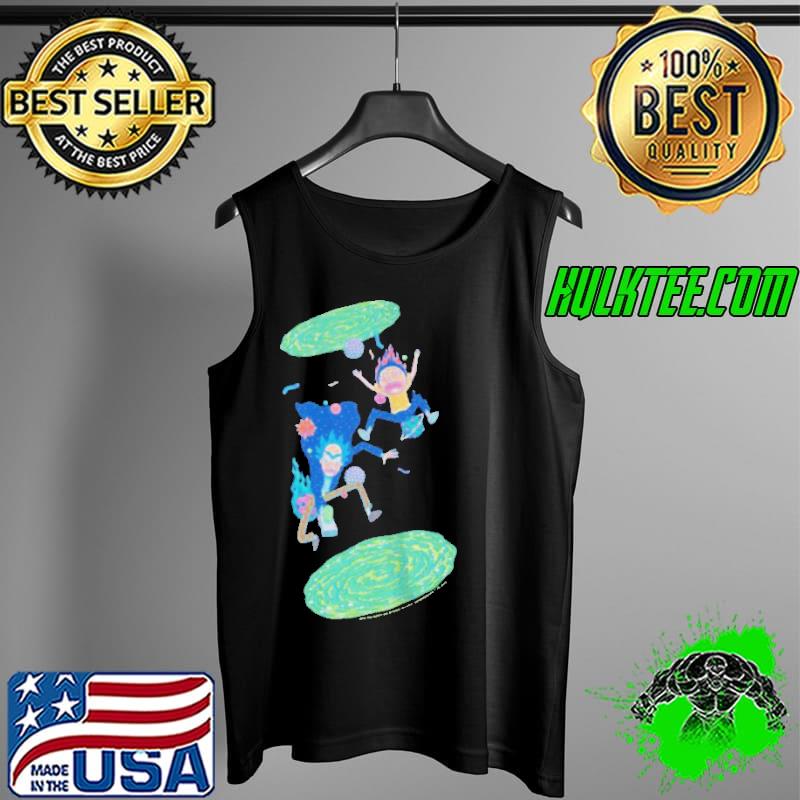 Top Rick and morty portal jump Tank Top Top Rick and morty portal jump Tank Top
