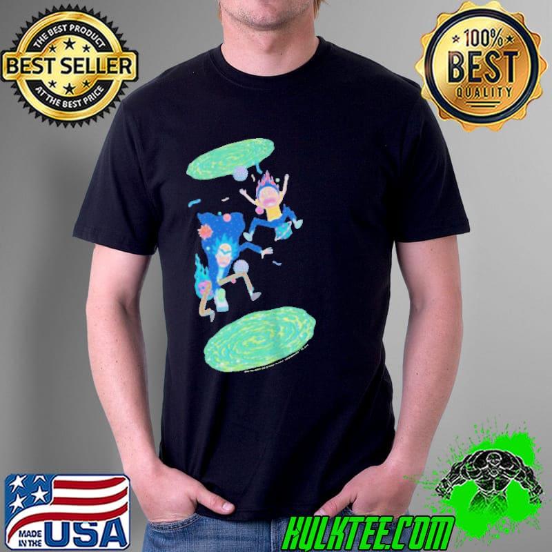 Top Rick and morty portal jump Unisex Top Rick and morty portal jump Unisex