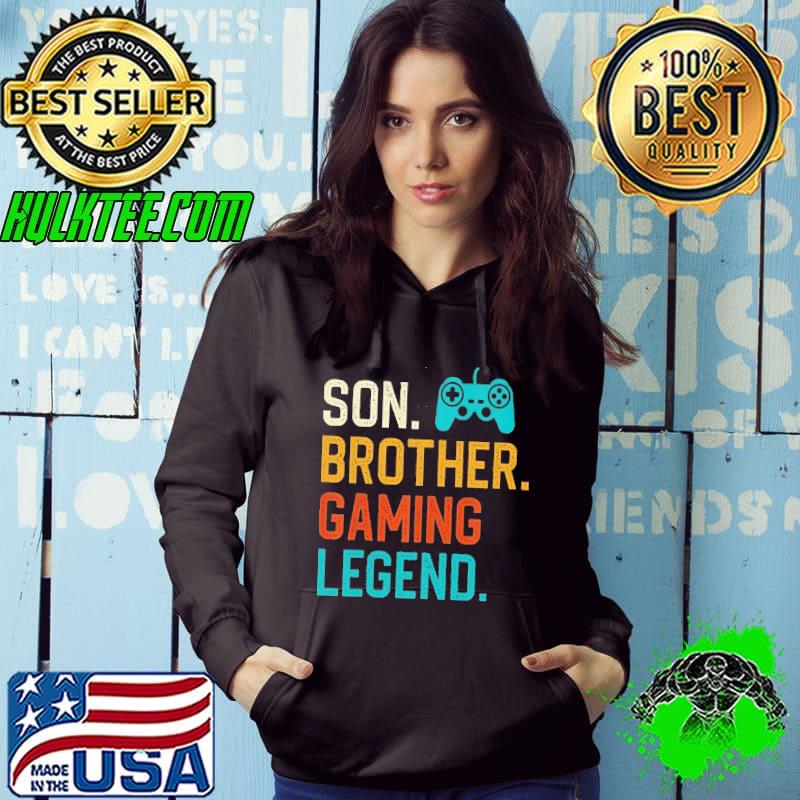 Top Son Brother Gaming Legend Shirt