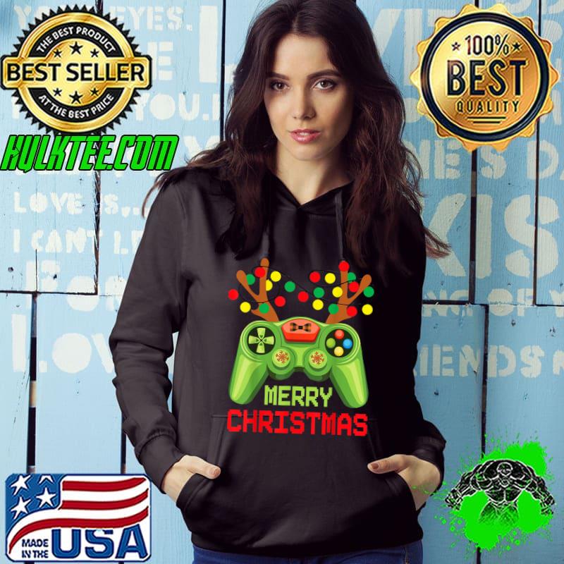 Video Game Christmas Gaming Controller Gamer Boys Girls T-Shirt