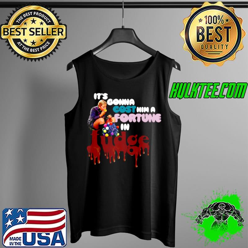 Willy Wonka And The Chocolate Factory Fudge Logo Shirt Tank Top Willy Wonka And The Chocolate Factory Fudge Logo Shirt Tank Top