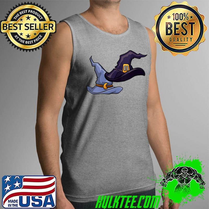 Witch Hat Funny Women Evil Witch Halloween T- Tank Top Witch Hat Funny Women Evil Witch Halloween T- Tank Top