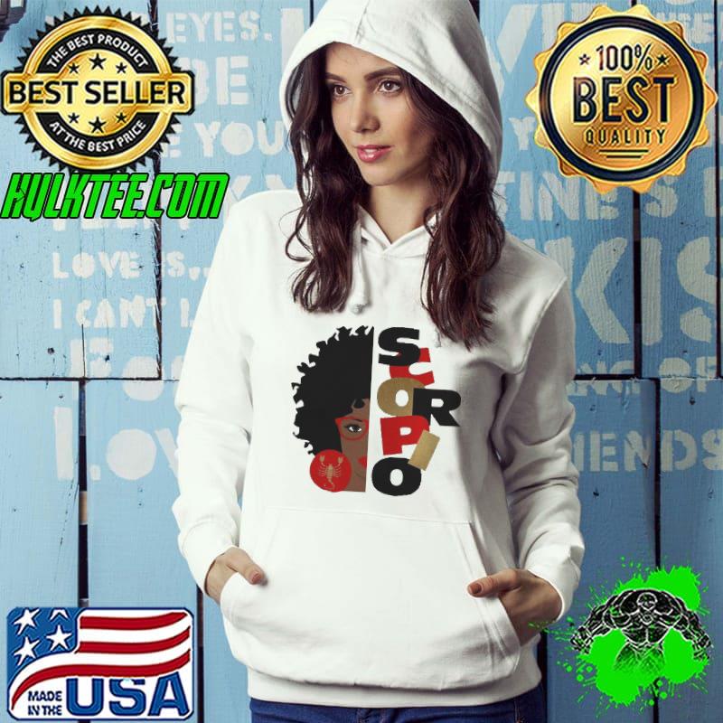 Zodiac Black Girl Scorpio Shirt
