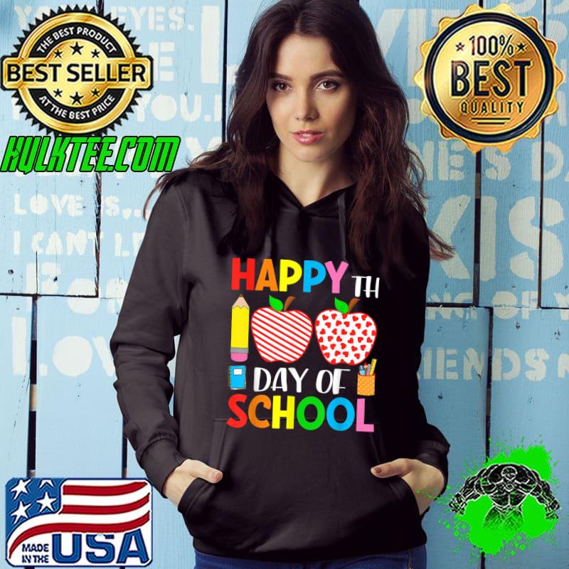 100th Day of School Teachers Kids Child Happy 100 Days T-Shirt