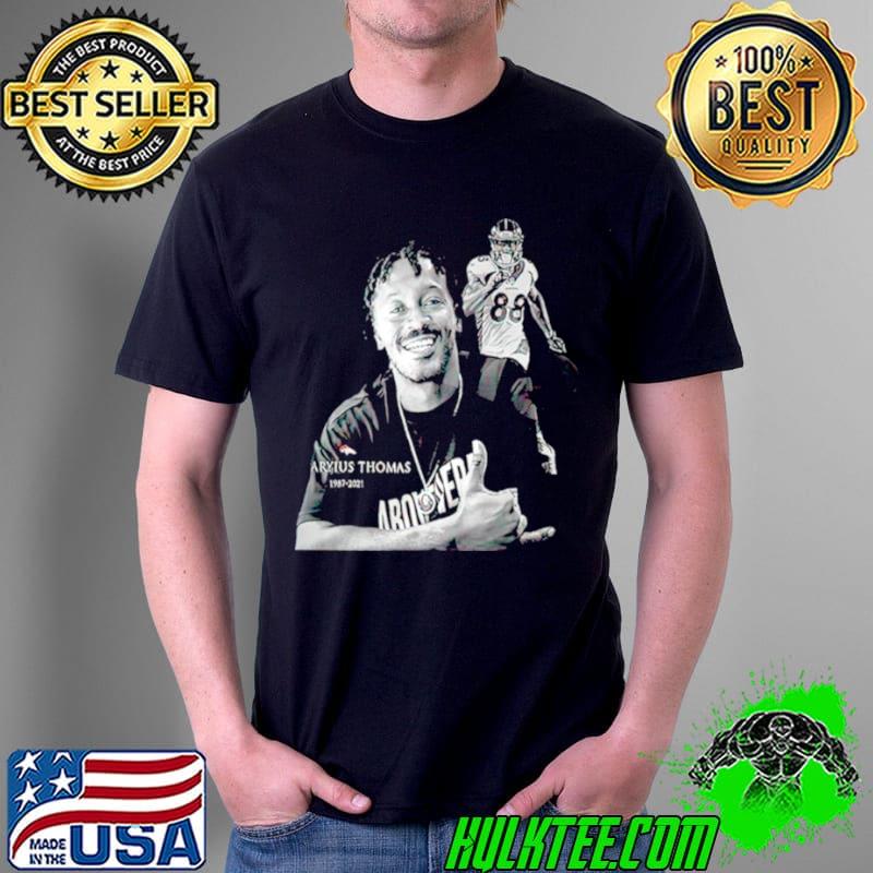 Awesome Demaryius Thomas Denver Broncos Black And White Unisex Awesome Demaryius Thomas Denver Broncos Black And White Unisex