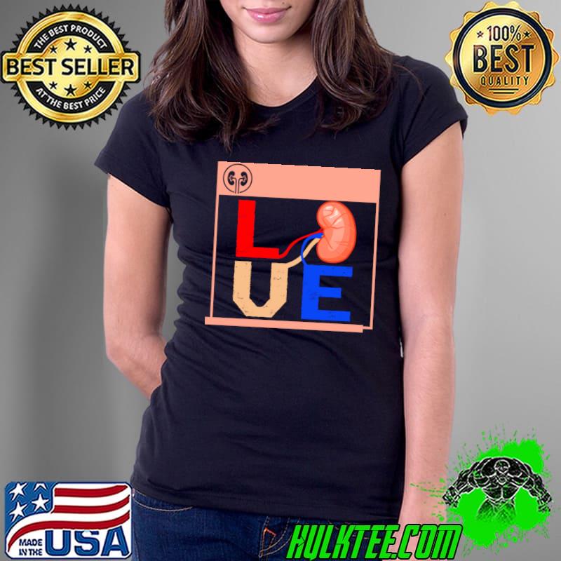 Awesome Dialysis Love Organ Donation Kidney Transplant Nurse Recover T- Ladies Tee Awesome Dialysis Love Organ Donation Kidney Transplant Nurse Recover T- Ladies Tee