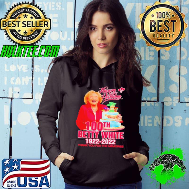 Awesome Happy birthday 100th betty shirt