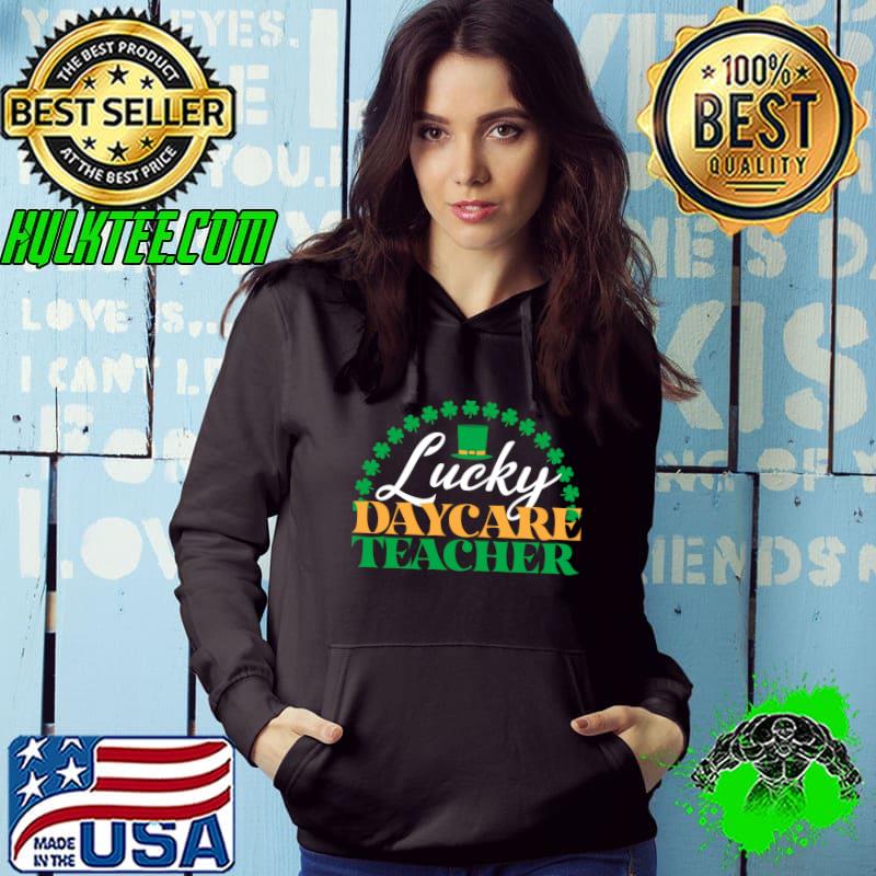 Awesome Lucky Daycare Teacher St Patricks Day T-Shirt