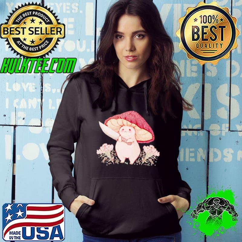 Awesome Mushroom with a knife shirt