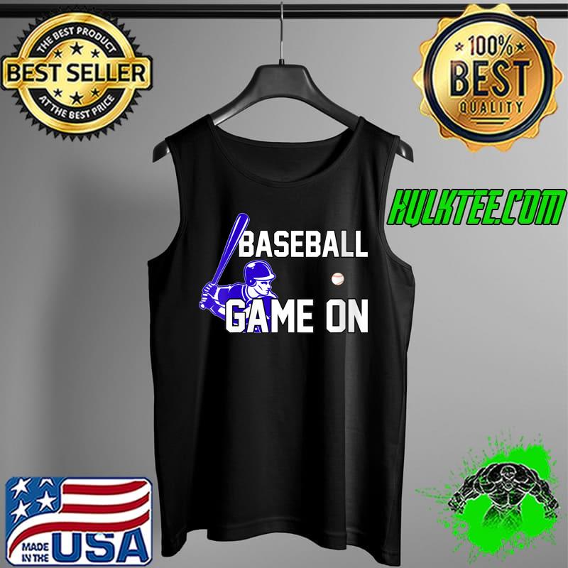 Baseball Game On T- Tank Top Baseball Game On T- Tank Top