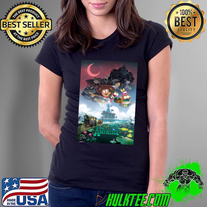 Best Amphibia Disney cartoon T-Shirt Ladies Tee Best Amphibia Disney cartoon T-Shirt Ladies Tee