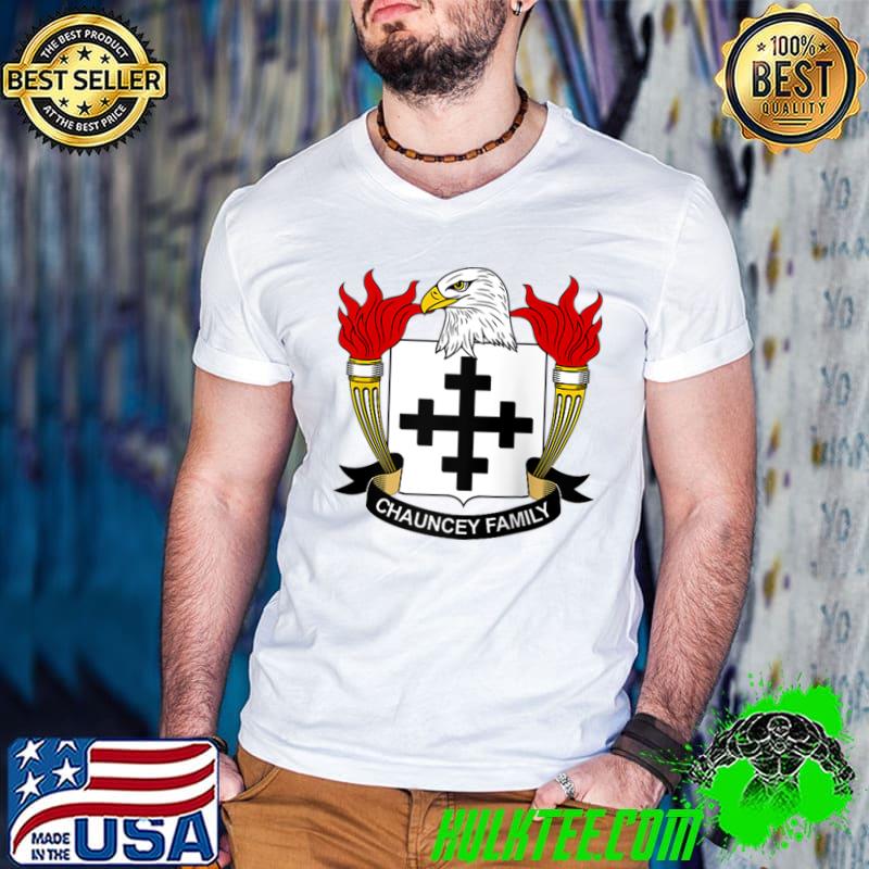 Best Chauncey Coat of Arms - Family Crest T Shirt