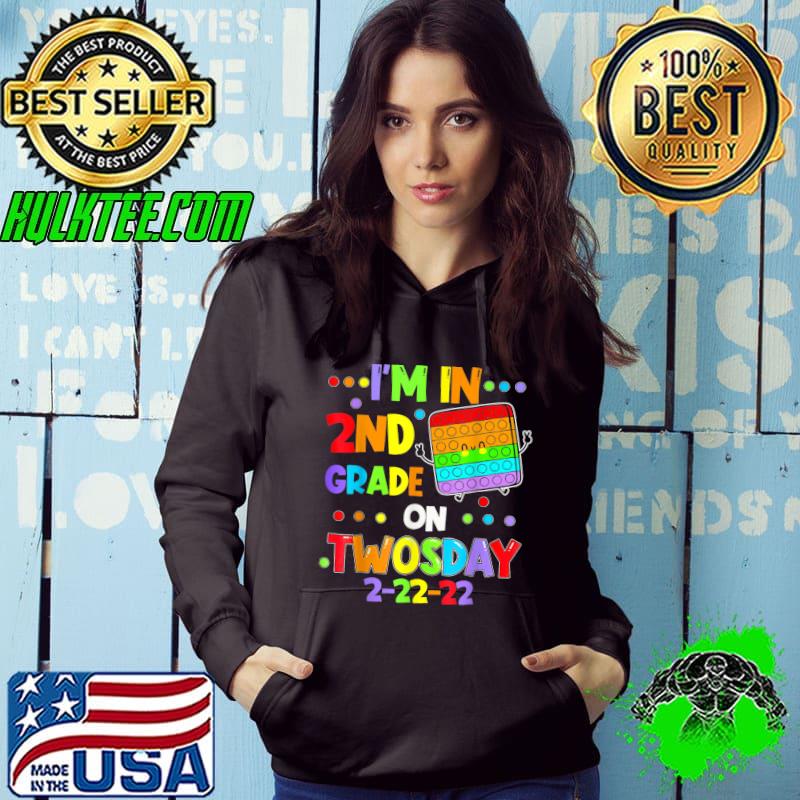 Best I'm In 2nd Grade on Twosday Tuesday 2-22-22 Second Grade T-Shirt