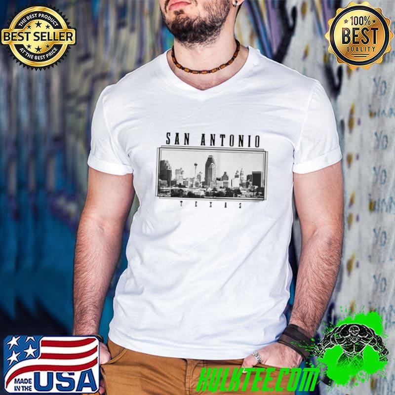 Best San antonio Texas vintage skyline pride vintage san antonio shirt