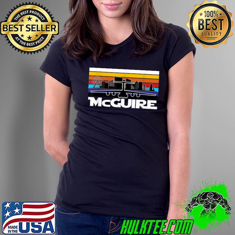 C-141 Starlifter McGuire Vintage Sunset Airlift Cargo T-Shirt Ladies Tee C-141 Starlifter McGuire Vintage Sunset Airlift Cargo T-Shirt Ladies Tee
