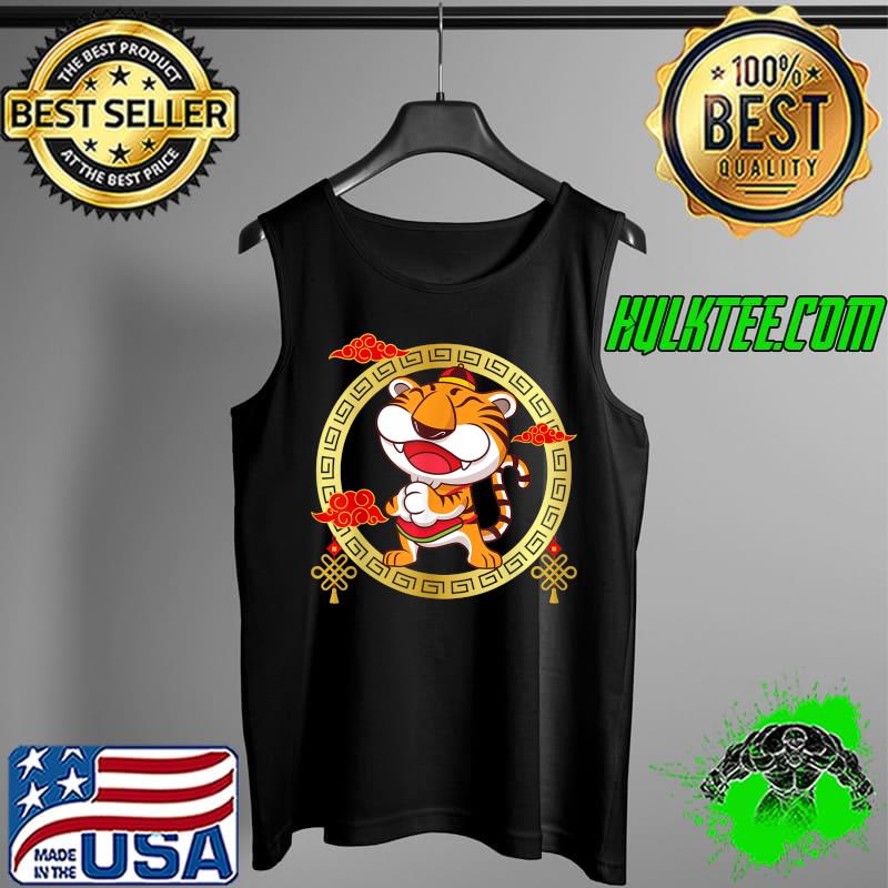 Cute Chinese Zodiac Year Of The Tiger Lunar New Year 2022 T-Shirt Tank Top Cute Chinese Zodiac Year Of The Tiger Lunar New Year 2022 T-Shirt Tank Top