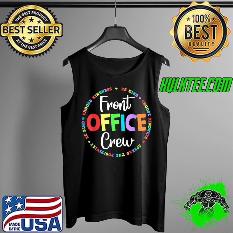 Cute School Secretary Admin Appreciation Front Office Crew T-Shirt Tank Top Cute School Secretary Admin Appreciation Front Office Crew T-Shirt Tank Top