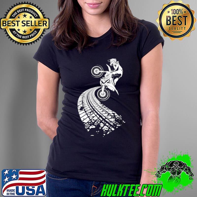 Dirt Bike Motocross Apparel - Dirt Bike Motocross T- Ladies Tee Dirt Bike Motocross Apparel - Dirt Bike Motocross T- Ladies Tee