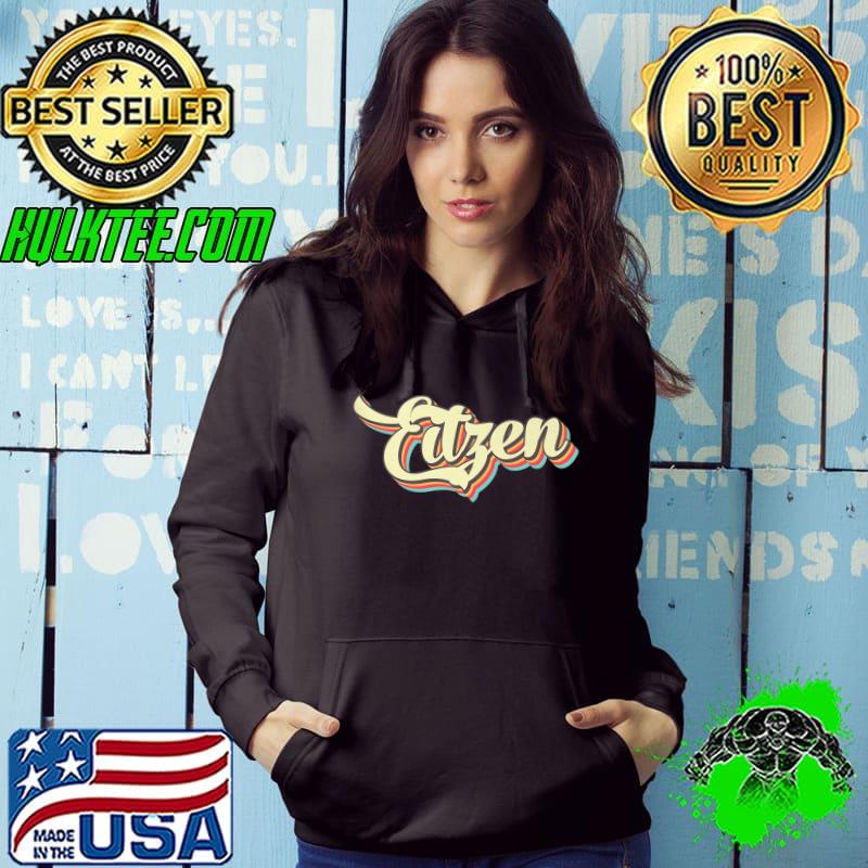 Eitzen TShirt Retro Art Baseball Font Vintage Premium T-Shirt