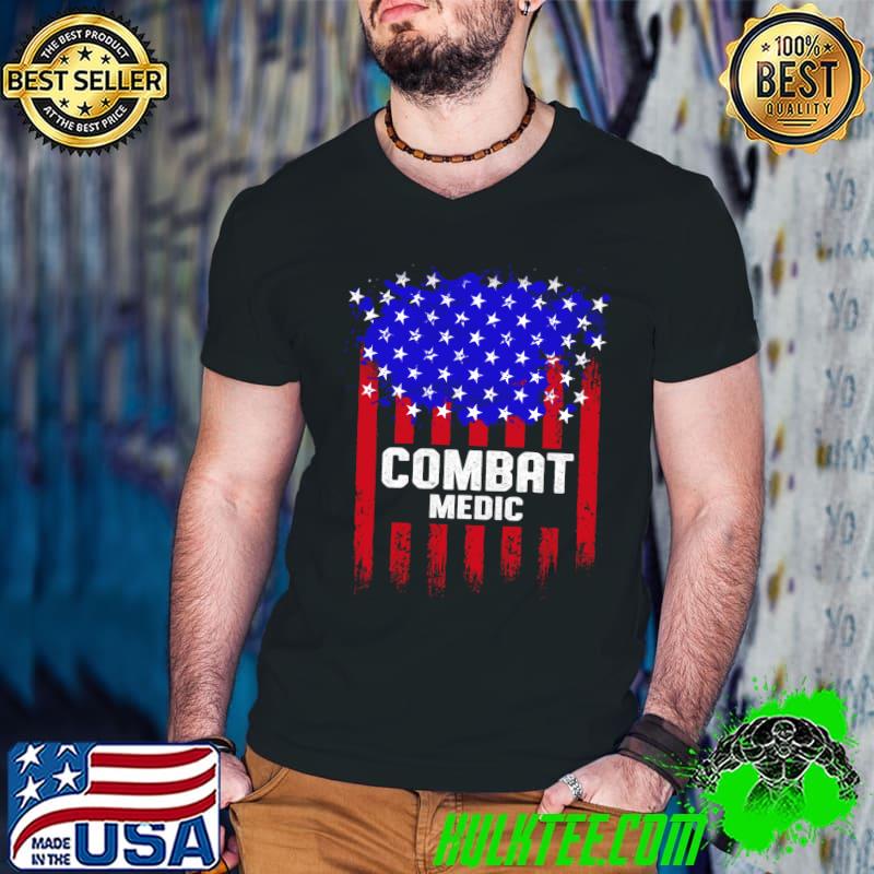 Funny Combat Medic Fun Skills USA American Military T-shirt