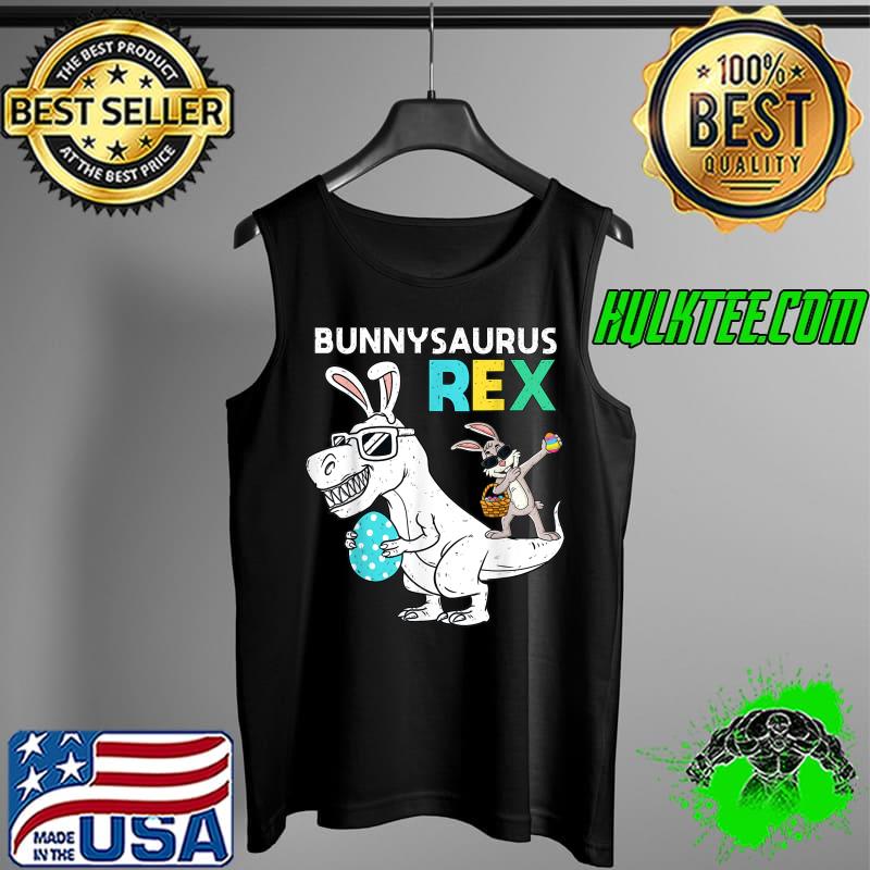 Funny Easter Bunnysaurus T Rex Dino Dabbing Rabbit Boys Girls Kids T-Shirt Tank Top Funny Easter Bunnysaurus T Rex Dino Dabbing Rabbit Boys Girls Kids T-Shirt Tank Top