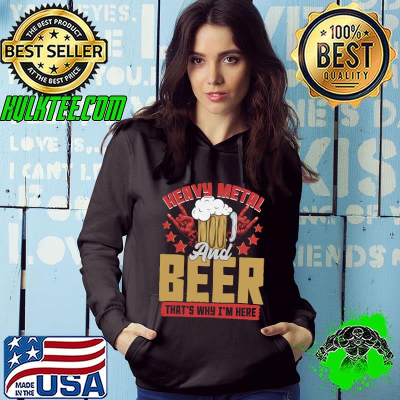 Heavy Metal and Beer - Rock Festival Rocker Beer T-Shirt