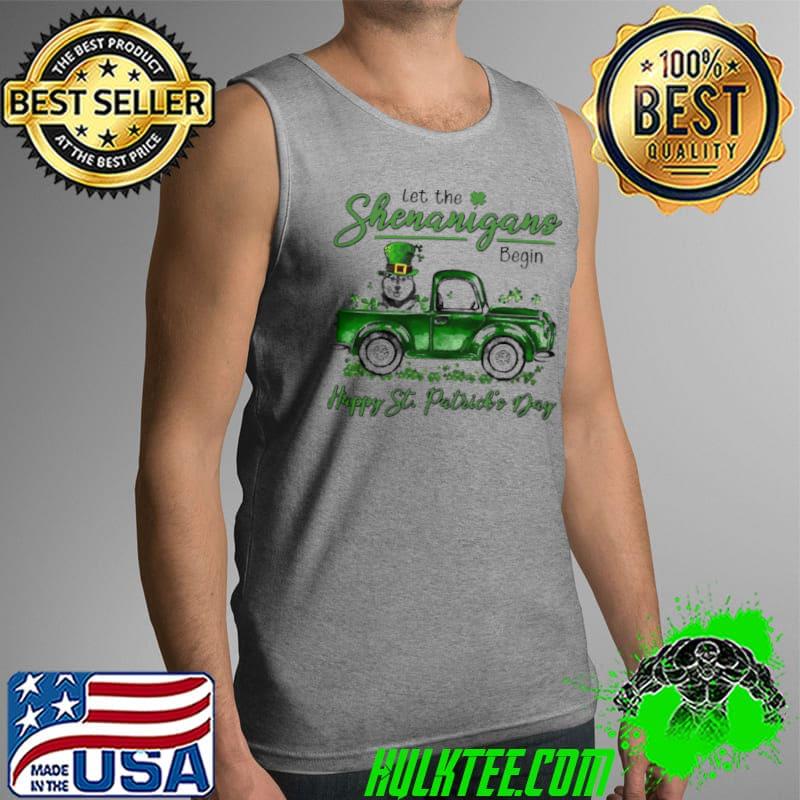 Husky Let The Shenanigans Begin Happy St. Patrick’s Day Shirt Tank Top Husky Let The Shenanigans Begin Happy St. Patrick’s Day Shirt Tank Top