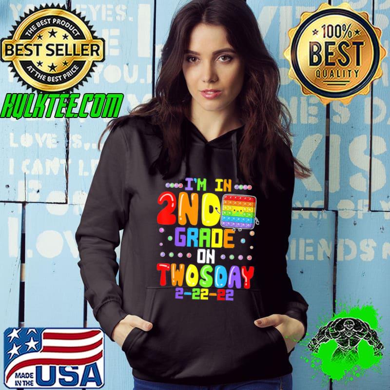 I’m In 2nd Grade On Twosday Tuesday February 22nd Pop It T-Shirt