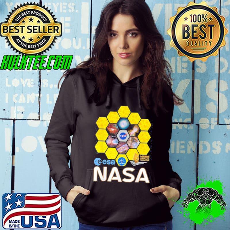 James Webb Space Telescope Official NASA ESA CSA Logos JWST T-Shirt