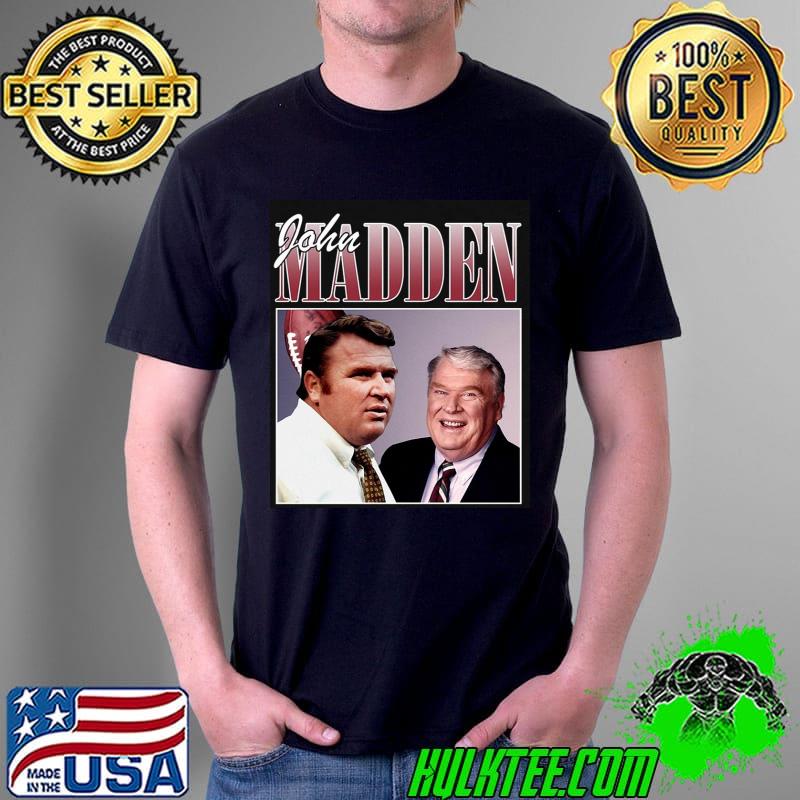 John Madden Vinatge Bootleg Style Unisex T-Shirt Unisex John Madden Vinatge Bootleg Style Unisex T-Shirt Unisex