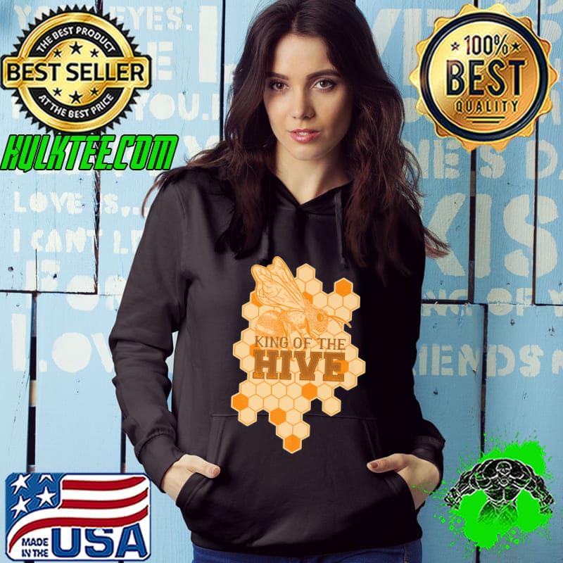 King of the HIVE Bee Quote design Premium T-Shirt