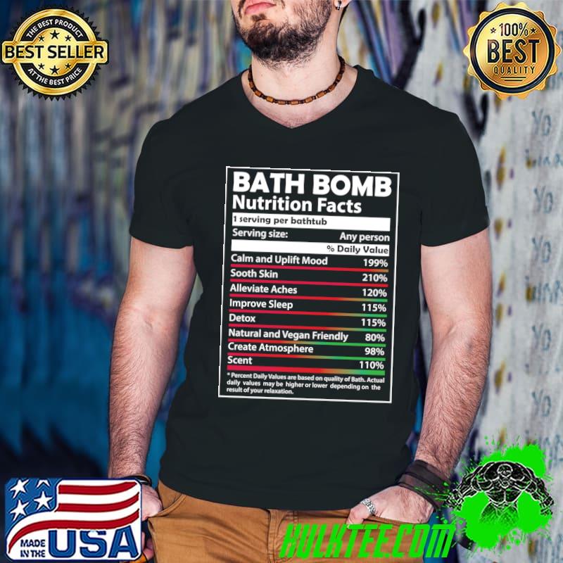 Nice Bath Bomb Nutrition Facts Benefits Bathtub Bubble Lovers T- Guys V Neck Nice Bath Bomb Nutrition Facts Benefits Bathtub Bubble Lovers T- Guys V Neck
